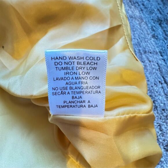 Love Tree Women's Yellow Gold Quilted Puffer Vest Size Medium / Large Casual - Picture 7 of 11